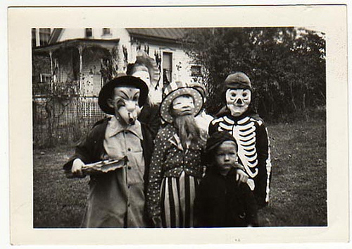 Vintage Halloween Kids
